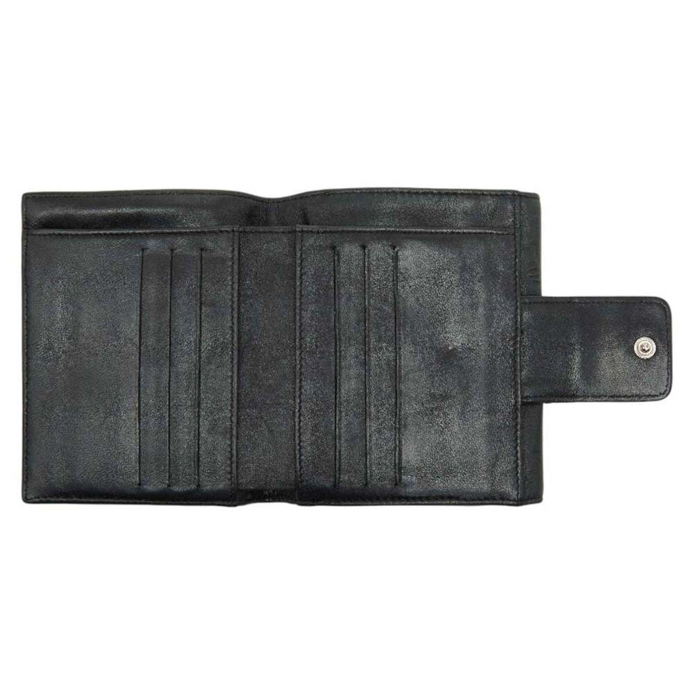 CHANEL Authentic Black Leather Wallet - Picture 6 of 10